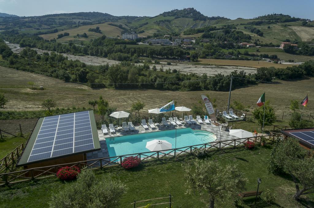 Agriturismo Ca' Maggio Sasso Feltrio Exteriör bild
